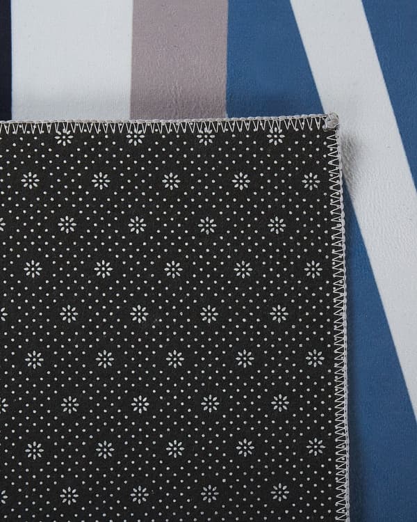 Gulvteppe Flerfarget Polyester 80 x 200 cm Geometrisk mønster Stue Soverom Moderne Gang