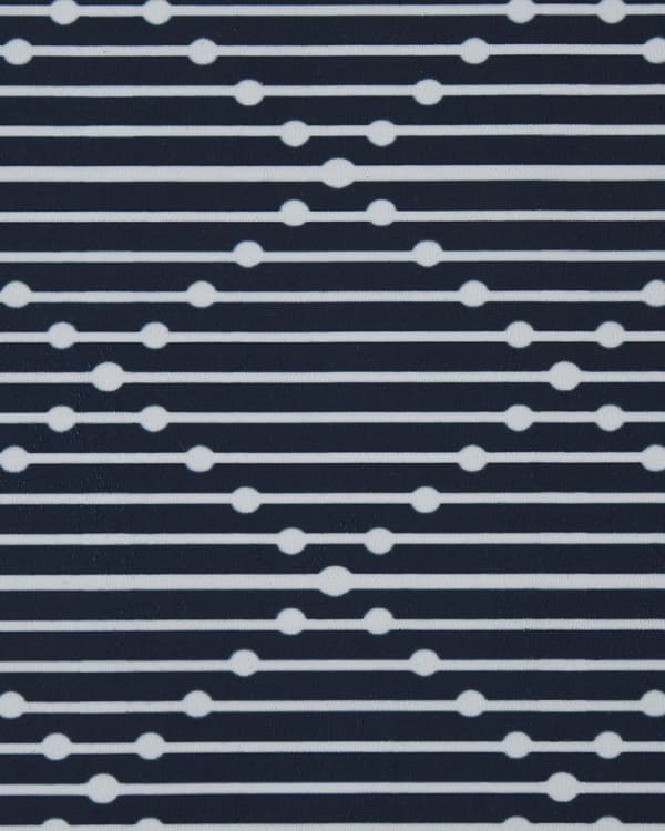 Teppe Marineblå Polyester 60 x 200 cm Løper Geometrisk mønster Stue Soverom Gang Tradisjonell