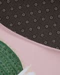 Miniatyrbilde 6 av 6: Teppe Rosa Grønn Polyester Rund 120 x 120 cm Kaktusmønster Barnehage Soverom