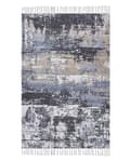 Miniatyrbilde 1 av 5: Teppe Flerfarget Polyester Bomull 140 x 200 cm Håndvevd Abstrakt Stue