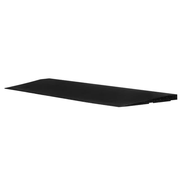 Gummikant sportgolv - 100x25 cm - 20 mm tjockt - Svart