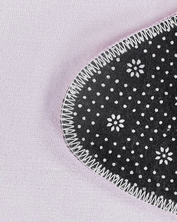 Gulvteppe Teppe Rosa 120 x 120 cm Stjerneformet For Barn Lekerom