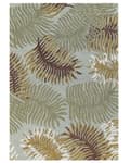 Pikkukuva 4 / 6: Matto monivärinen 160 x 230 cm villa lehtikuvio suorakulmio käsin tuftattu boho perinteinen