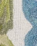 Miniatyrbilde 6 av 6: Teppe Flerfarget Ull 140 x 200 cm Bladmotiv Dekorativt Innredning Stue Soverom