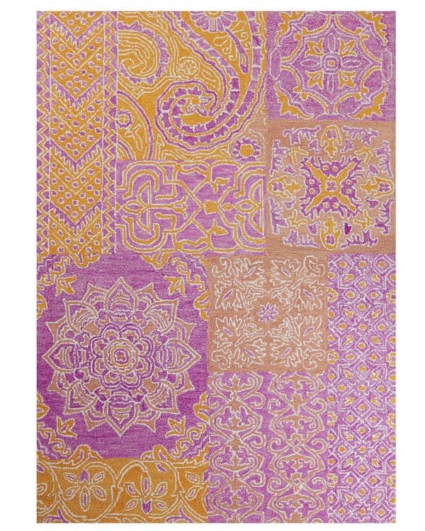 Teppe Flerfarget Ull 160 x 230 cm Orientalsk mønster Tilbehør Dekorativt Innredning Stue Soverom