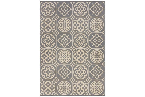 Florence Alfresco Tile Flatvevd matte 200x290 cm Grå
