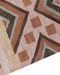 Pikkukuva 6 / 7: Matto villa monivärinen 160 x 230 cm geometrisella kuvioinnilla boho-tyyli
