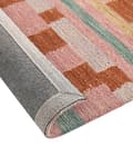 Pikkukuva 7 / 7: Matto villa monivärinen 160 x 230 cm geometrisella kuvioinnilla boho-tyyli