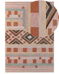 Pikkukuva 1 / 7: Matto villa monivärinen 160 x 230 cm geometrisella kuvioinnilla boho-tyyli