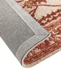 Pikkukuva 5 / 6: Matto oranssi/beige villa 200 x 200 cm itämainen koristeellinen boho-tyyli