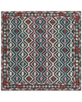 Pikkukuva 4 / 6: Matto monivärinen villa 80 x 150 cm geometrinen kuviointi itämainen tyyli