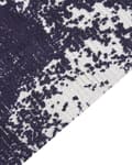Pikkukuva 6 / 7: Matto violetti valkoinen 160 x 230 cm viskoosi puuvilla suorakulmio tupsut itämainen retro