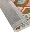 Miniatyrbilde 5 av 6: Teppe Flerfarget Ull 80 x 150 cm Geometrisk mønster Håndtuftet Boho Dekorativt Innredning Stue Soverom