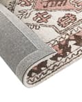 Miniatyrbild 5 av 6: Matta Flerfärgad Ull 80 x 150 cm Handtuftad Geometriskt Orientaliskt Mönster Bohemisk Vardagsrum Sovrum