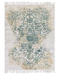 Pikkukuva 1 / 7: Matto vaalea beige vihreä 160 x 230 cm viskoosi itämainen kuvio suorakulmio boho