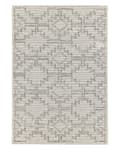 Pikkukuva 4 / 7: Matto vaalea beige musta 140 x 200 cm villa geometrinen kuvio suorakulmio moderni