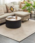 Pikkukuva 4 / 7: Matto vaalea beige viskoosi 160 x 230 cm käsintehty suorakulmio moderni industriaalinen tyyli