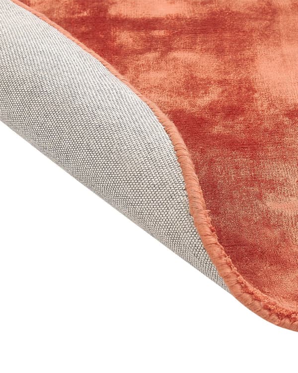 Matta Orange Viskos 140 cm Tuftad Modern