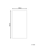 Miniatyrbilde 3 av 6: Teppe Lys beige Viskose 80 x 150 cm Håndvevd Kort lugg Moderne Dekorativt Stue Soverom