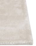 Miniatyrbilde 4 av 6: Teppe Lys beige Viskose 80 x 150 cm Håndvevd Kort lugg Moderne Dekorativt Stue Soverom