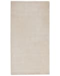 Miniatyrbilde 1 av 6: Teppe Lys beige Viskose 80 x 150 cm Håndvevd Kort lugg Moderne Dekorativt Stue Soverom