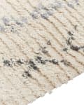 Miniatyrbillede 6 af 6: Område Tæppe Beige Bomuld 160 x 230 cm Minimalistisk Håndtuftet Design Geometrisk Mønster Stue Soveværelse