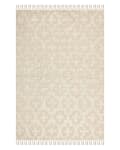 Pikkukuva 4 / 7: Matto beige puuvilla 140 x 200 cm minimalistinen geometrinen kuvio boho-tyyli