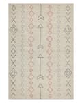 Pikkukuva 1 / 6: Matto beige puuvilla 80 x 150 cm käsin tuftattu geometrinen kuvio boho-tyyli