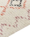 Miniatyrbilde 4 av 6: Gulvteppe Beige Bomull 160 x 230 cm Geometrisk Mønster Håndtuftet Stue Soverom