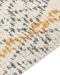 Miniatyrbilde 4 av 6: Gulvteppe Beige Gul Flerfarget Bomull 80 x 150 cm Geometrisk Mønster Håndtuftet Stue Soverom
