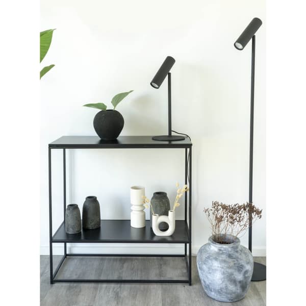 Paris gulvlampe 25x150x25cm sort.