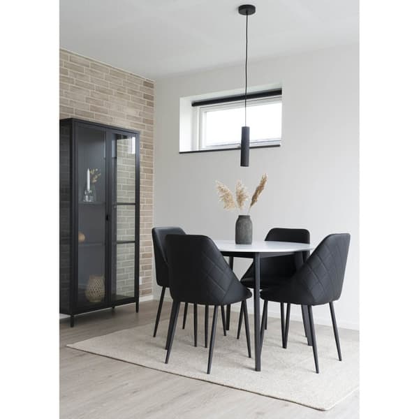 Paris lampe pendel Ø6cm sort.
