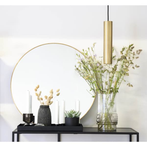 Paris lampe pendel Ø6cm messing dekor.