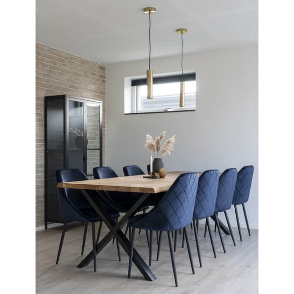 Paris lampe pendel Ø6cm messing dekor.