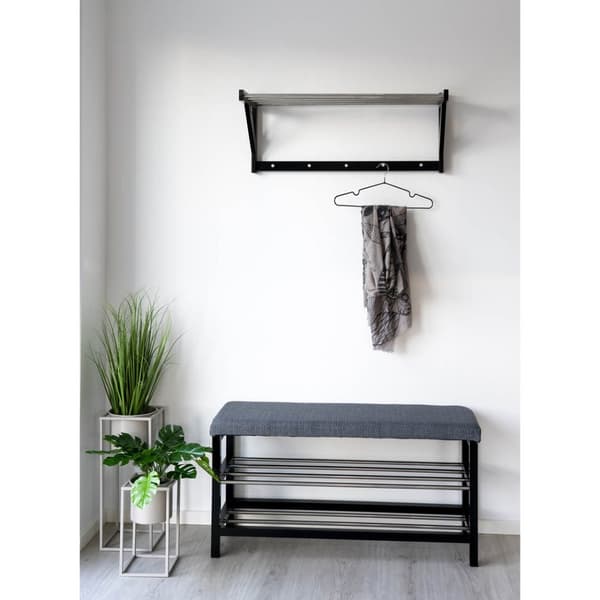 Marla 2 stk. blomsterstandere gråbeige.