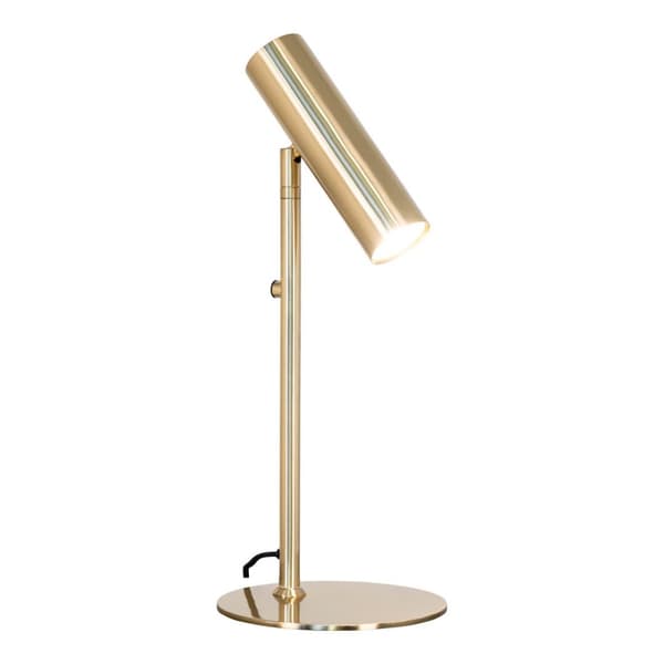 Paris bordlampe 20x47x20cm messing dekor.
