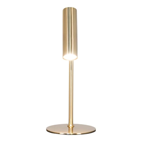 Paris bordlampe 20x47x20cm messing dekor.
