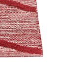 Miniatyrbillede 7 af 7: Tæppe Rødt Bomuld 160 x 230 cm Rektangulært Håndtuftet Geometrisk Mønster Boho Stil