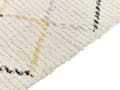 Miniatyrbilde 6 av 6: Teppe Beige Bomull 160 x 230 cm Geometrisk mønster Tuftet Minimalistisk Boho Dekorativt Stue Soverom