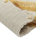 Miniatyrbild 6 av 7: Matta Beige och Gul Bomull 140 x 200 cm Rektangulär Handtuftad Modern Abstrakt Vardagsrum Sovrum Dekor