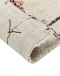 Miniatyrbilde 5 av 6: Teppe Beige Bomull 140 x 200 cm Geometrisk mønster Håndtuftet Rektangulært Moderne Boho Dekorativt Stue Soverom