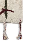 Miniatyrbilde 6 av 6: Teppe Beige Bomull 140 x 200 cm Geometrisk mønster Håndtuftet Rektangulært Moderne Boho Dekorativt Stue Soverom