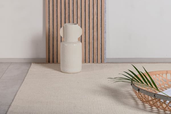 Jaipur teppe 240x170 cm ull beige.