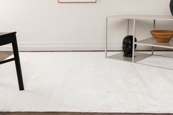Undra teppe 300x200 cm polyester hvit.