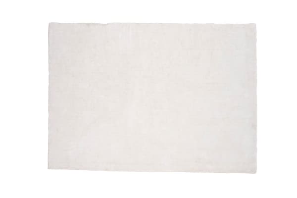 Undra teppe 300x200 cm polyester hvit.