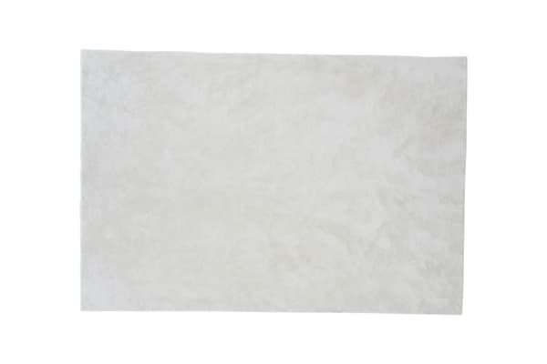 Blanca tæppe 300x200 cm polyester hvid.