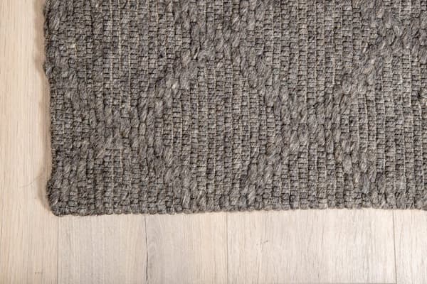 Cloudy tæppe 230x160 cm uld grå.