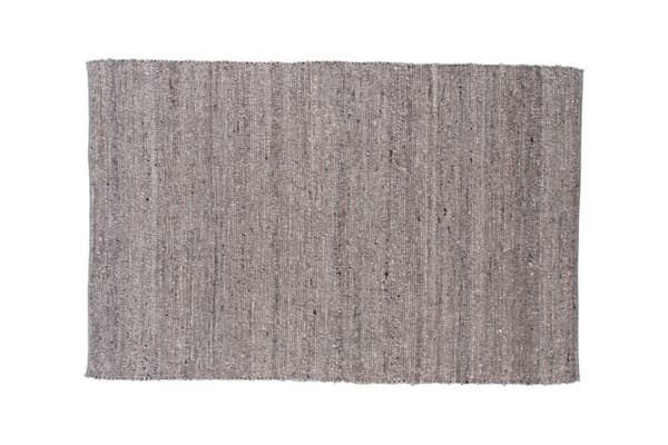 Loump matta 230x160 cm ull beige, grå.