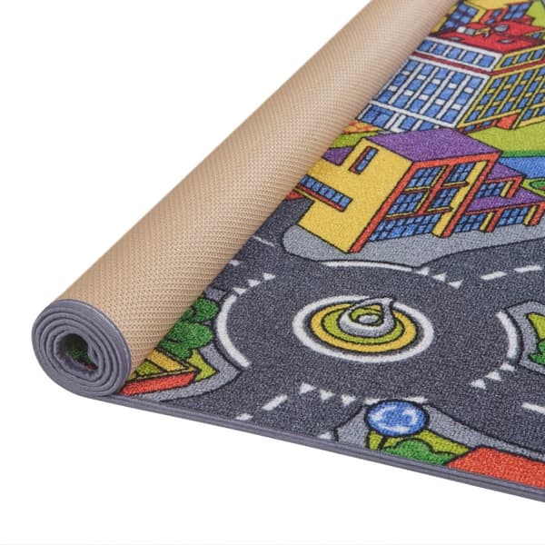 Bil barnmatta SMART CITY  95 x 200 cm