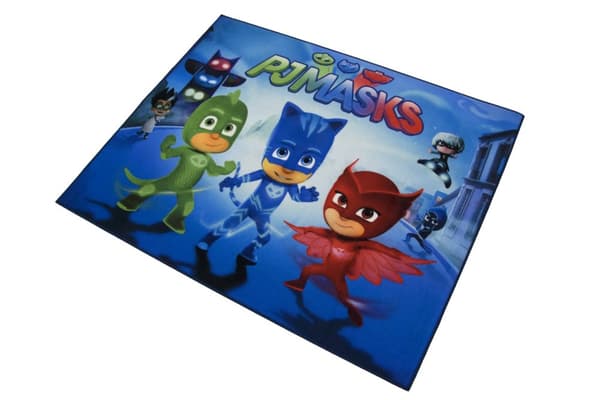 Pyjamashjältarna/ PJ Mask golvmatta till barn 95x125